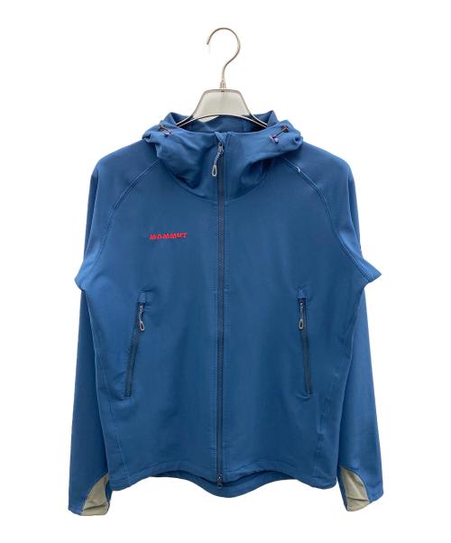MAMMUT（マムート）MAMMUT (マムート) ジップアップジャケット ブルー サイズ:Sの古着・服飾アイテム