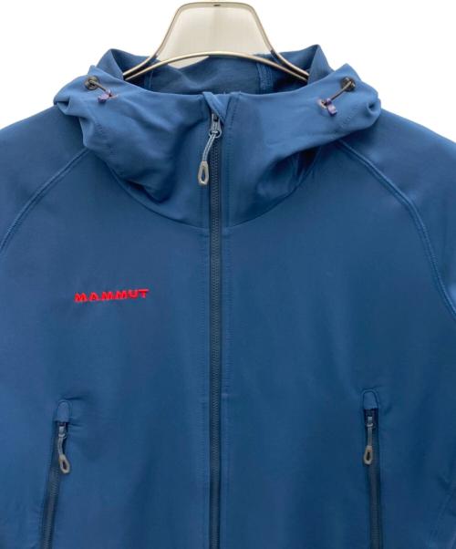 MAMMUT（マムート）MAMMUT (マムート) ジップアップジャケット ブルー サイズ:Sの古着・服飾アイテム