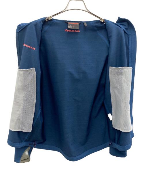 MAMMUT（マムート）MAMMUT (マムート) ジップアップジャケット ブルー サイズ:Sの古着・服飾アイテム