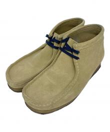 CLARKS（クラークス）の古着「ワラビーブーツ」｜ベージュ