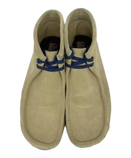 CLARKS（クラークス）CLARKS (クラークス) ワラビーブーツ ベージュ サイズ:27cmの古着・服飾アイテム