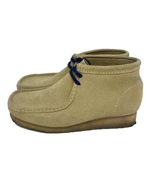 CLARKS（クラークス）CLARKS (クラークス) ワラビーブーツ ベージュ サイズ:27cmの古着・服飾アイテム