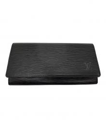 LOUIS VUITTON（ルイ ヴィトン）の古着「長財布」｜ブラック
