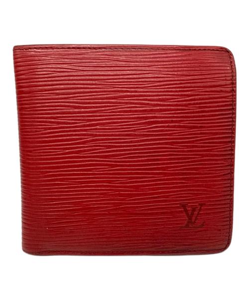 LOUIS VUITTON（ルイ ヴィトン）LOUIS VUITTON (ルイ ヴィトン) 2つ折り財布 レッドの古着・服飾アイテム