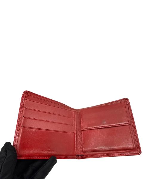 LOUIS VUITTON（ルイ ヴィトン）LOUIS VUITTON (ルイ ヴィトン) 2つ折り財布 レッドの古着・服飾アイテム