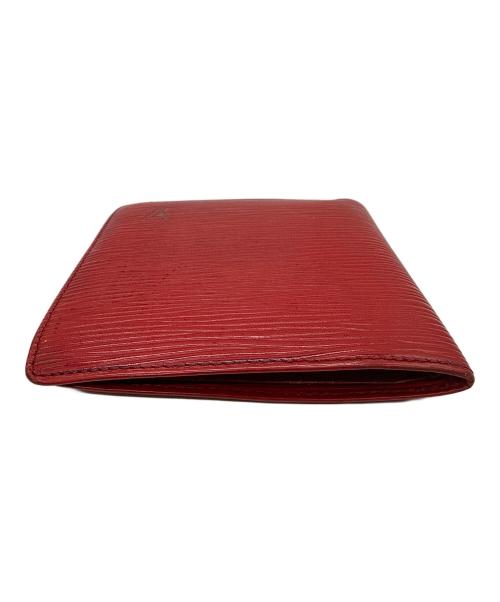 LOUIS VUITTON（ルイ ヴィトン）LOUIS VUITTON (ルイ ヴィトン) 2つ折り財布 レッドの古着・服飾アイテム