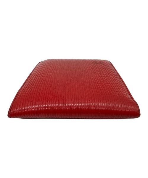 LOUIS VUITTON（ルイ ヴィトン）LOUIS VUITTON (ルイ ヴィトン) 2つ折り財布 レッドの古着・服飾アイテム