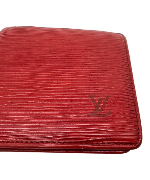LOUIS VUITTON（ルイ ヴィトン）LOUIS VUITTON (ルイ ヴィトン) 2つ折り財布 レッドの古着・服飾アイテム