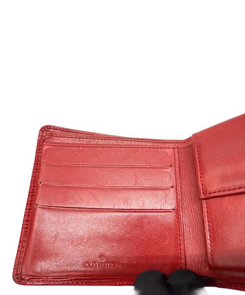 LOUIS VUITTON（ルイ ヴィトン）LOUIS VUITTON (ルイ ヴィトン) 2つ折り財布 レッドの古着・服飾アイテム