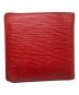 LOUIS VUITTON (ルイ ヴィトン) 2つ折り財布 レッド：12000円