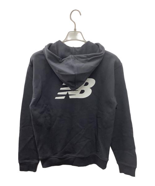 NEW BALANCE（ニューバランス）NEW BALANCE (ニューバランス) ジップパーカー ブラック サイズ:Sの古着・服飾アイテム