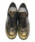 MM6 Maison Margiela (エムエムシックスメゾンマルジェラ) ローカットスニーカー ゴールド×ブラック サイズ:25.5：28000円