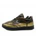 中古・古着 MM6 Maison Margiela (エムエムシックスメゾンマルジェラ) ローカットスニーカー ゴールド×ブラック サイズ:25.5：28000円