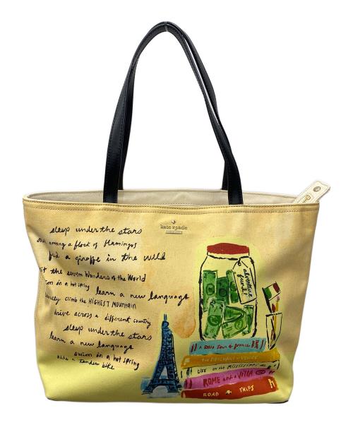 Kate Spade（ケイトスペード）Kate Spade (ケイトスペード) トートバッグ ベージュの古着・服飾アイテム