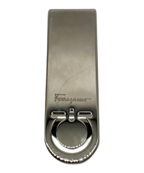 Salvatore Ferragamo（サルヴァトーレ フェラガモ）Salvatore Ferragamo (サルヴァトーレ フェラガモ) マネークリップ シルバーの古着・服飾アイテム