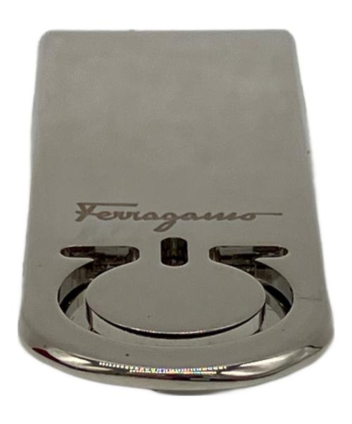Salvatore Ferragamo（サルヴァトーレ フェラガモ）Salvatore Ferragamo (サルヴァトーレ フェラガモ) マネークリップ シルバーの古着・服飾アイテム