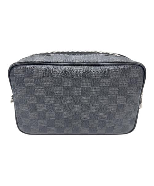 LOUIS VUITTON（ルイ ヴィトン）LOUIS VUITTON (ルイ ヴィトン) クラッチバッグ ブラックの古着・服飾アイテム