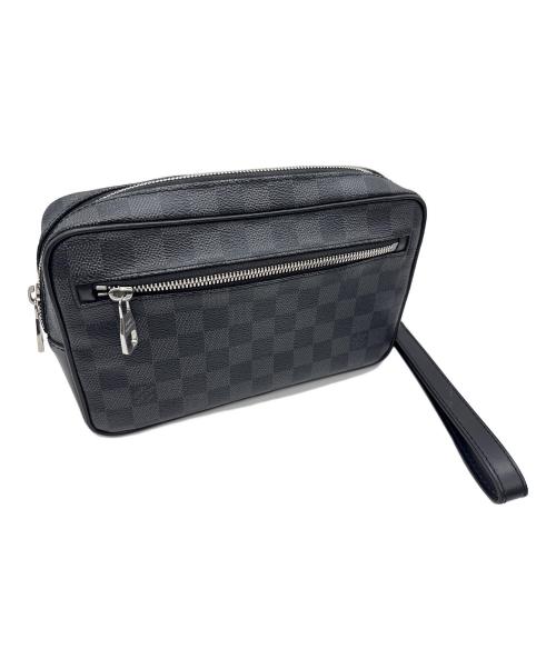 LOUIS VUITTON（ルイ ヴィトン）LOUIS VUITTON (ルイ ヴィトン) クラッチバッグ ブラックの古着・服飾アイテム