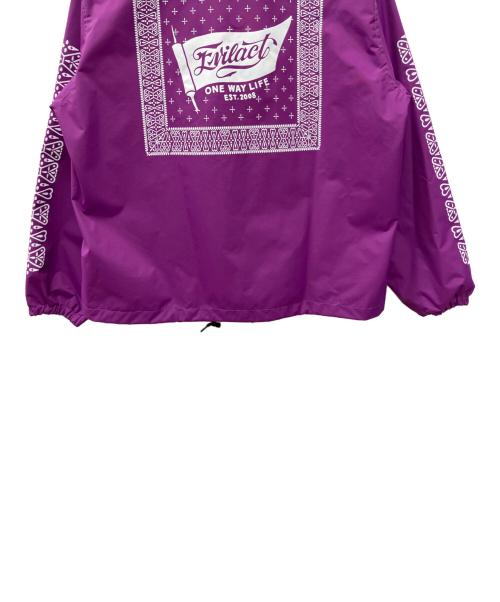 EVILACT（イーヴルアクト）EVILACT (イーヴルアクト) コーチジャケット パープル サイズ:Lの古着・服飾アイテム