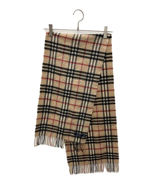 BURBERRY LONDON（バーバリーロンドン）BURBERRY LONDON (バーバリーロンドン) カシミヤマフラー ブラウンの古着・服飾アイテム