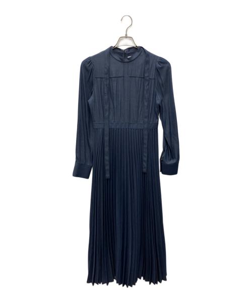 CELFORD（セルフォード）CELFORD (セルフォード) 長袖ワンピース ネイビー サイズ:36の古着・服飾アイテム
