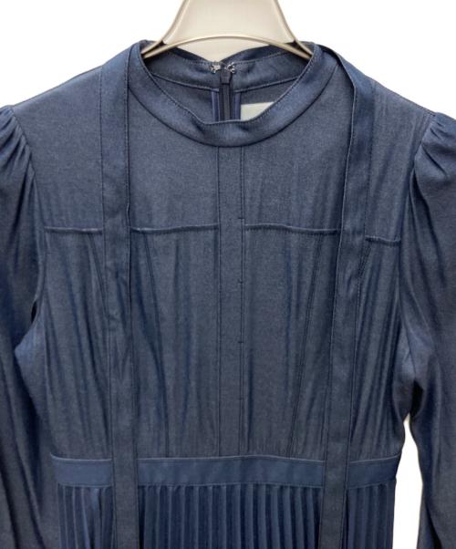 CELFORD（セルフォード）CELFORD (セルフォード) 長袖ワンピース ネイビー サイズ:36の古着・服飾アイテム