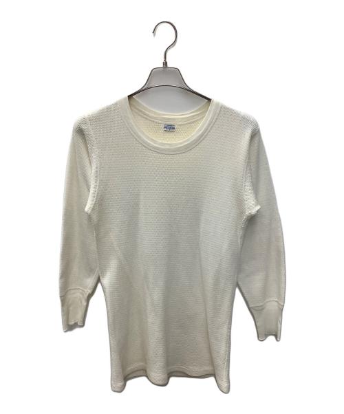 Pilgrim（ピルグリム）PILGRIM (ピルグリム) サーマルカットソー ホワイト サイズ:Lの古着・服飾アイテム