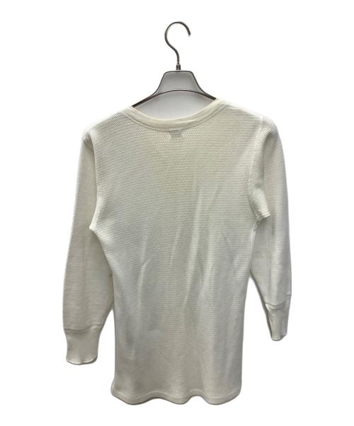 Pilgrim（ピルグリム）PILGRIM (ピルグリム) サーマルカットソー ホワイト サイズ:Lの古着・服飾アイテム