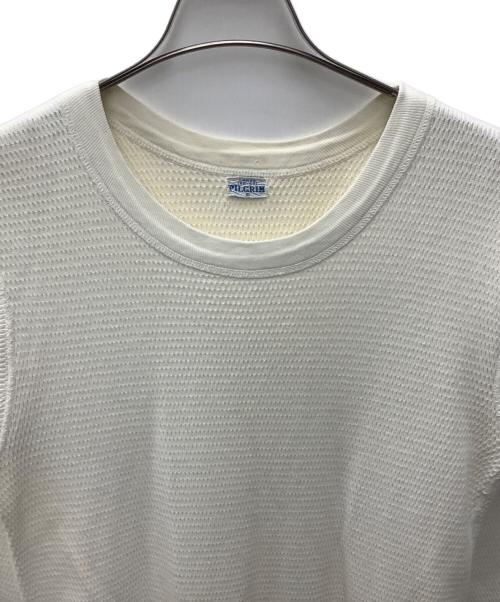 Pilgrim（ピルグリム）PILGRIM (ピルグリム) サーマルカットソー ホワイト サイズ:Lの古着・服飾アイテム
