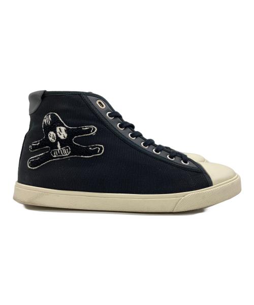 CELINE（セリーヌ）CELINE (セリーヌ) ANDRE BUTZER ハイカットスニーカー ブラック サイズ:41の古着・服飾アイテム