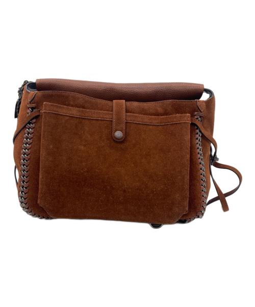 COACH（コーチ）COACH (コーチ) スエードメッセンジャーバッグ ブラウンの古着・服飾アイテム