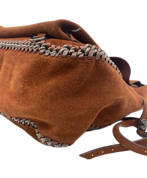 COACH（コーチ）COACH (コーチ) スエードメッセンジャーバッグ ブラウンの古着・服飾アイテム