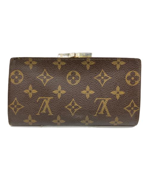 LOUIS VUITTON（ルイ ヴィトン）LOUIS VUITTON (ルイ ヴィトン) 長財布 ブラウンの古着・服飾アイテム