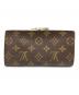 LOUIS VUITTON (ルイ ヴィトン) 長財布 ブラウン：8000円