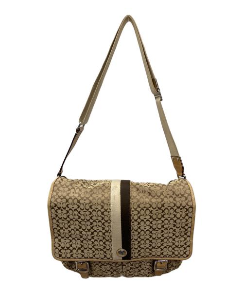 COACH（コーチ）COACH (コーチ) ショルダーバッグ ブラウンの古着・服飾アイテム