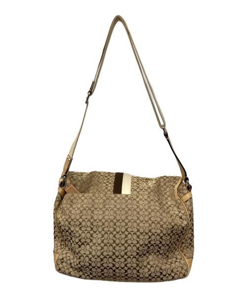 COACH（コーチ）COACH (コーチ) ショルダーバッグ ブラウンの古着・服飾アイテム