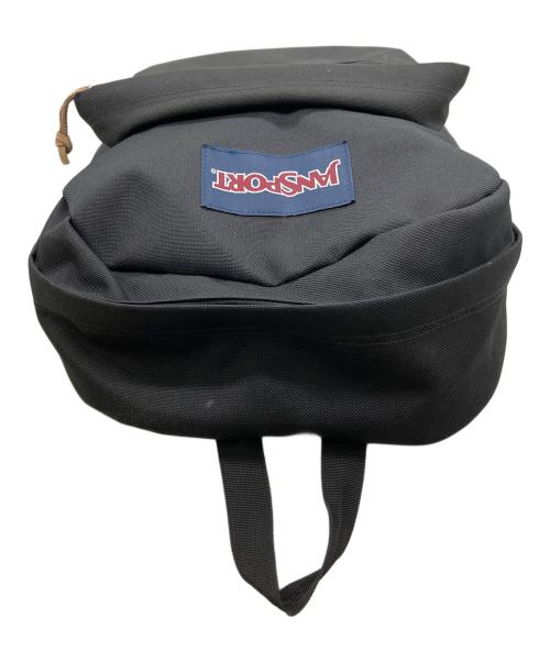 JANSPORT（ジャンスポーツ）JANSPORT (ジャンスポーツ) リュック ブラック×ブラウンの古着・服飾アイテム