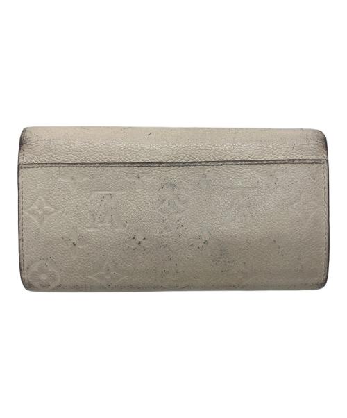 LOUIS VUITTON（ルイ ヴィトン）LOUIS VUITTON (ルイ ヴィトン) 長財布 ベージュの古着・服飾アイテム