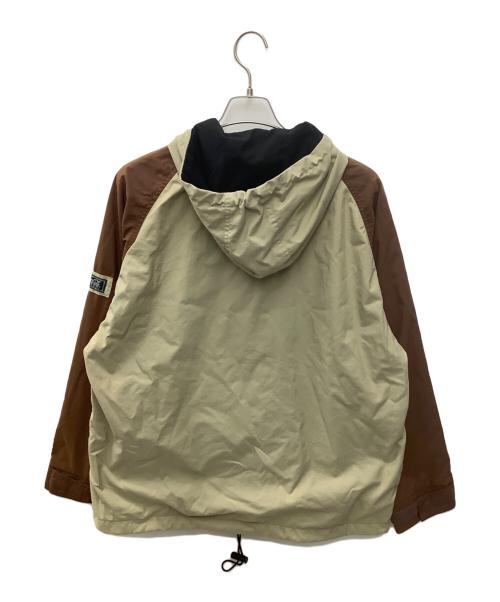 Coca Cola（コカコーラ）Coca Cola (コカコーラ) アノラックパーカー ベージュ×ブラウン×グリーン サイズ:Lの古着・服飾アイテム