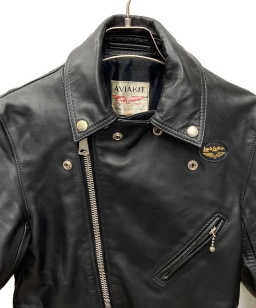 Lewis Leathers（ルイスレザース）Lewis Leathers (ルイスレザース) ライダースジャケット ブラック サイズ:34の古着・服飾アイテム