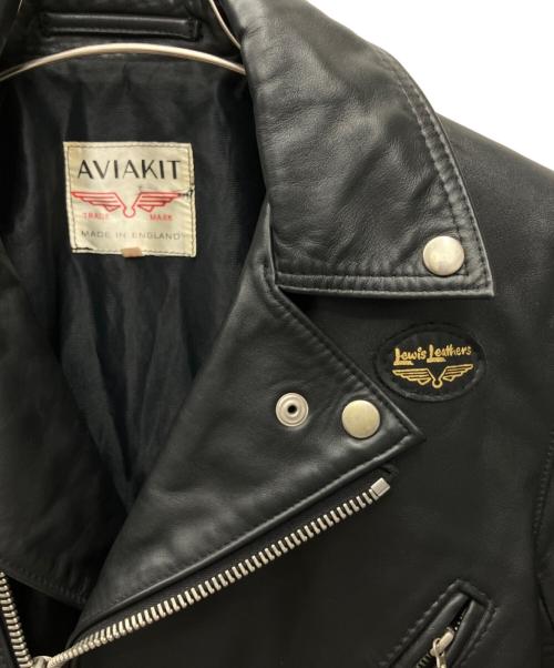 Lewis Leathers（ルイスレザース）Lewis Leathers (ルイスレザース) ライダースジャケット ブラック サイズ:34の古着・服飾アイテム