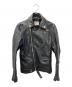 Lewis Leathers（ルイスレザース）の古着「ライダースジャケット」｜ブラック