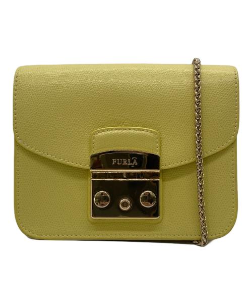 FURLA（フルラ）FURLA (フルラ) ショルダーバッグ イエローの古着・服飾アイテム