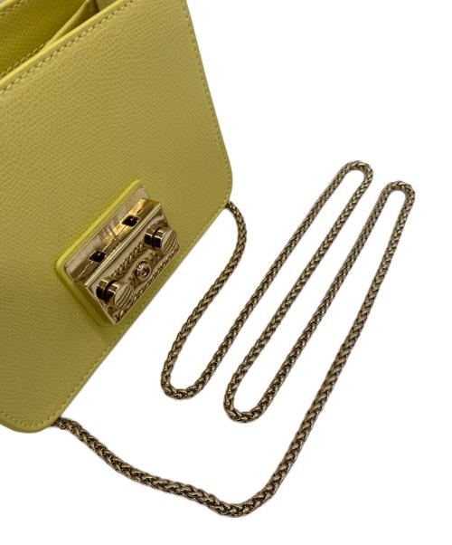 FURLA（フルラ）FURLA (フルラ) ショルダーバッグ イエローの古着・服飾アイテム