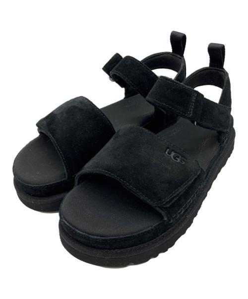 UGG（アグ）UGG (アグ) 厚底サンダル ブラック サイズ:26の古着・服飾アイテム