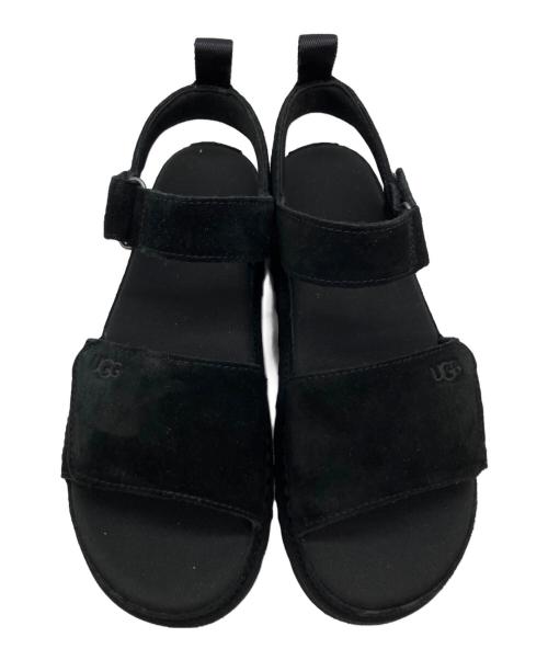 UGG（アグ）UGG (アグ) 厚底サンダル ブラック サイズ:26の古着・服飾アイテム