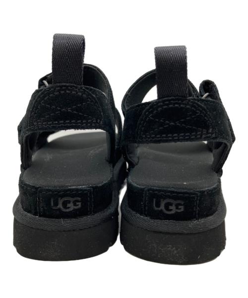 UGG（アグ）UGG (アグ) 厚底サンダル ブラック サイズ:26の古着・服飾アイテム