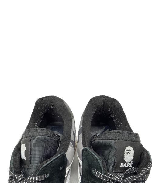 adidas（アディダス）adidas (アディダス) A BATHING APE (アベイシングエイプ) UNDEFEATED (アンディフィーテッド) ローカットスニーカー ZX8000 ブラック×ホワイト サイズ:28cmの古着・服飾アイテム