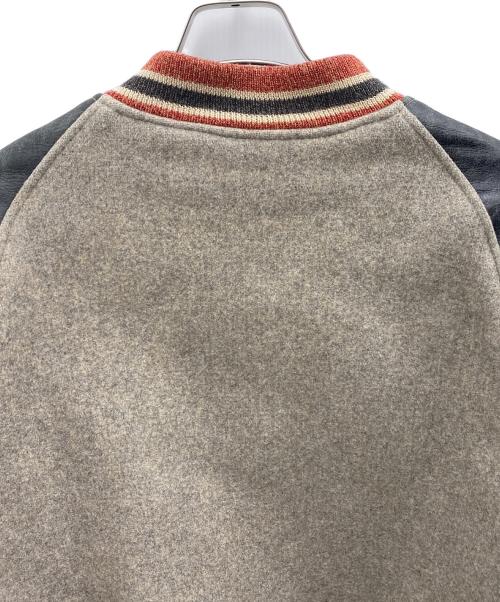 STYLE EYES（スタイルアイズ）STYLE EYES (スタイルアイズ) スタジャン グレー×ブラック サイズ:40の古着・服飾アイテム