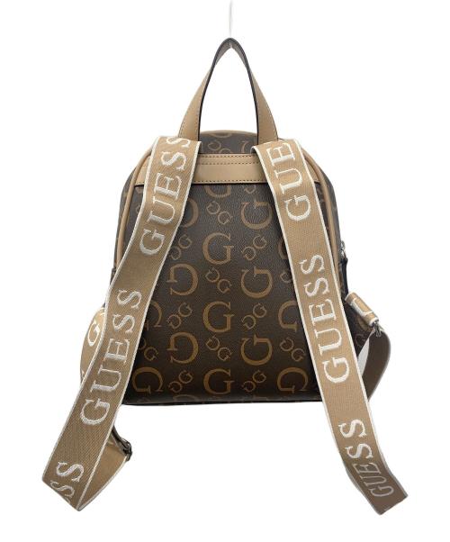 GUESS（ゲス）GUESS (ゲス) リュック ブラウンの古着・服飾アイテム